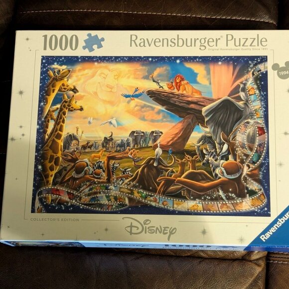 Ravensburger Disney Collector’s Edition: Lion King 1000 Piece Puzzle (sealed box - Picture 5 of 6